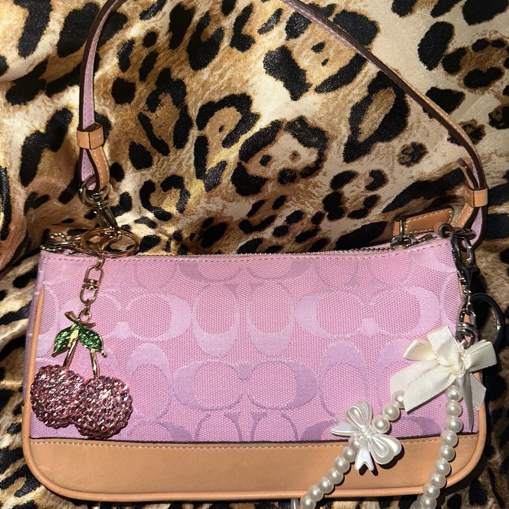 Coach Demi Signature Pink Lilac